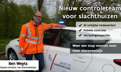 Ben met wagen Dierenwelzijn