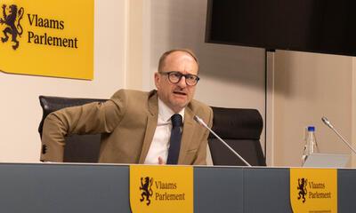 Ben Weyts in Vlaams Parlement