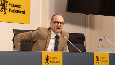 Ben Weyts in Vlaams Parlement